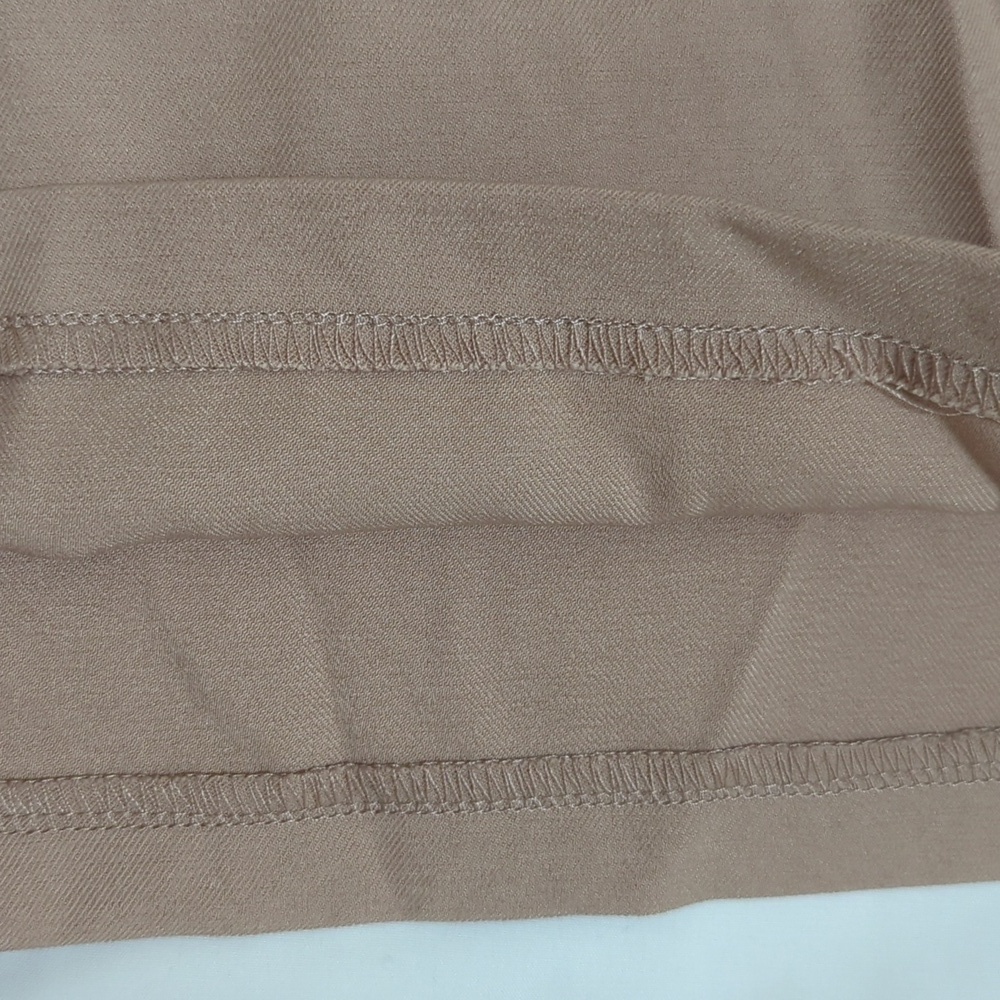 NWT Cupshe Elastic Waist Wide Leg Cargo Pants, Color Tan Size S - Picture 13 of 16